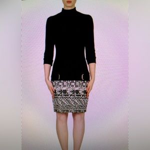 Joseph Ribkoff Black/White dress.